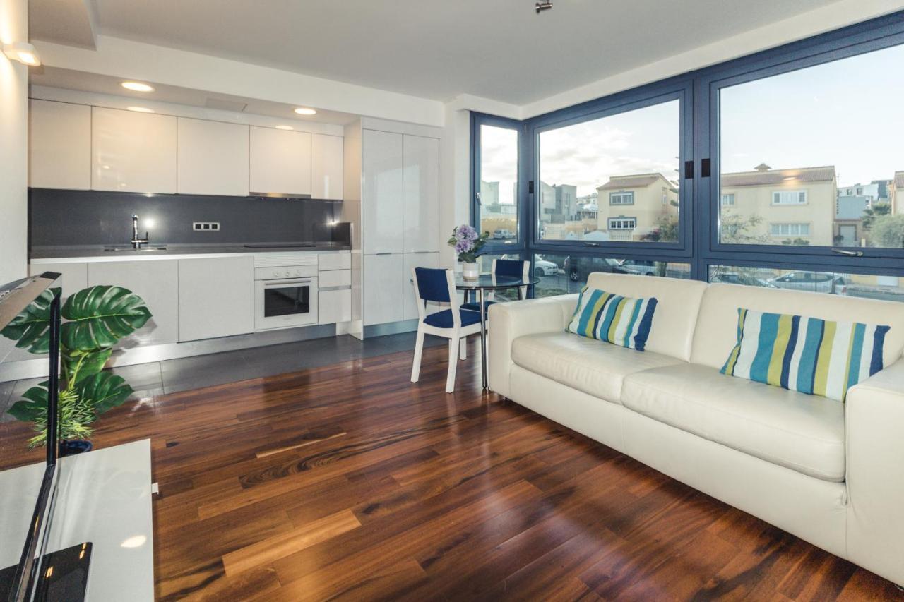 Melenara Beach Avenue Apt Shared Terrace ภายนอก รูปภาพ