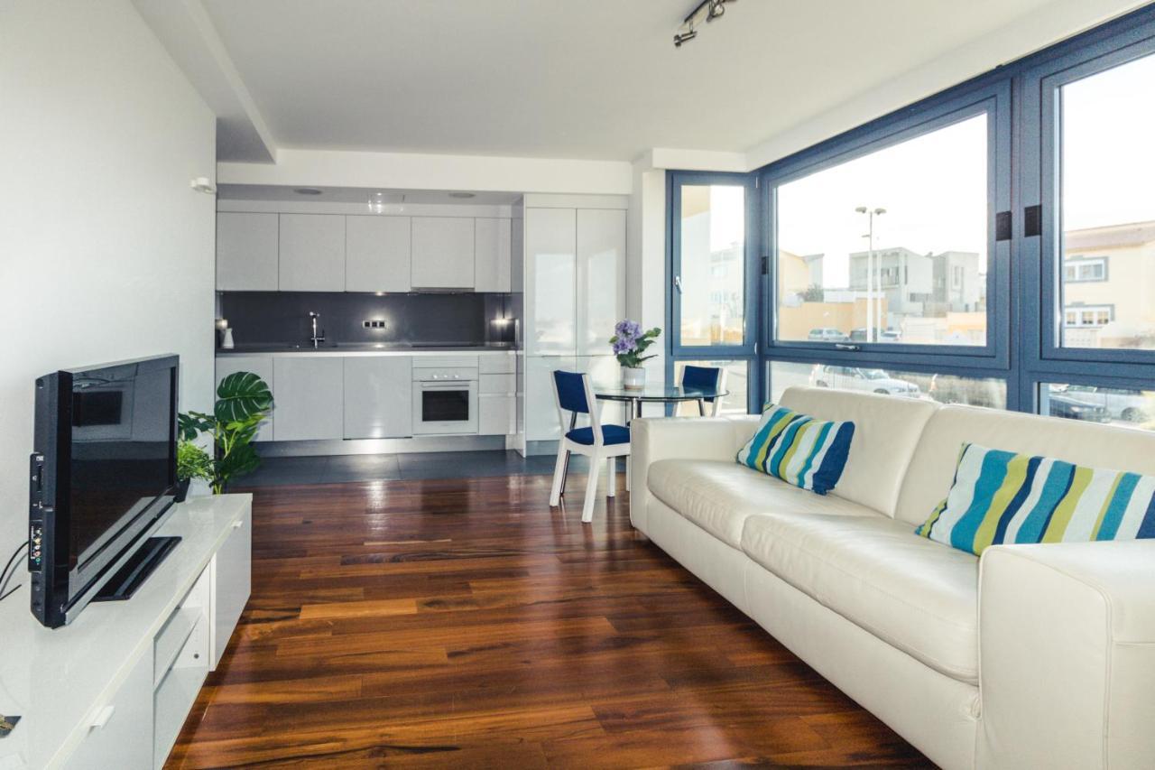 Melenara Beach Avenue Apt Shared Terrace ภายนอก รูปภาพ
